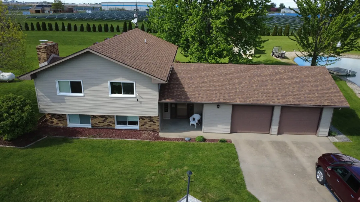 New roof installation by Big Horn Roofing in Henry County, Ohio