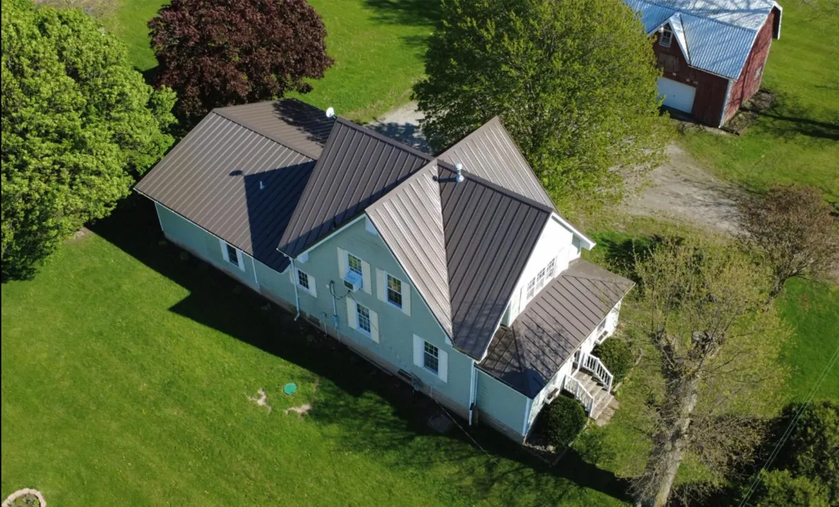 New roof installation by Big Horn Roofing in Henry County, Ohio