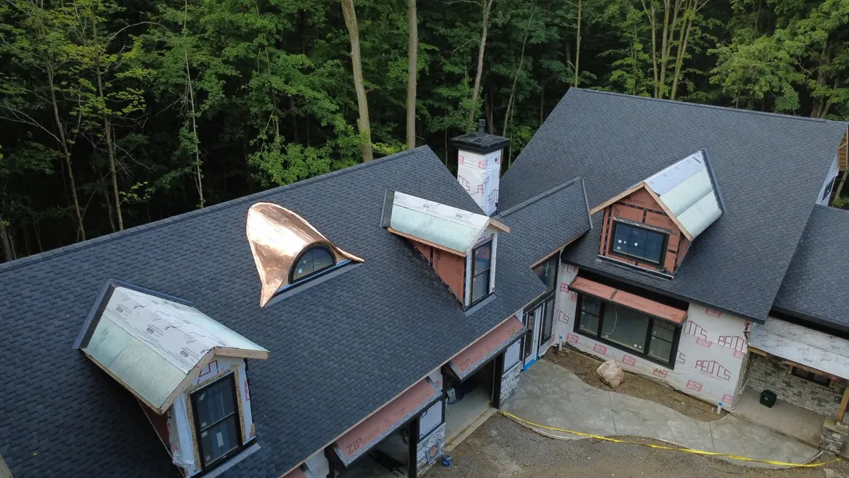 Roofing project completed by Big Horn Roofing, serving Northwest Ohio