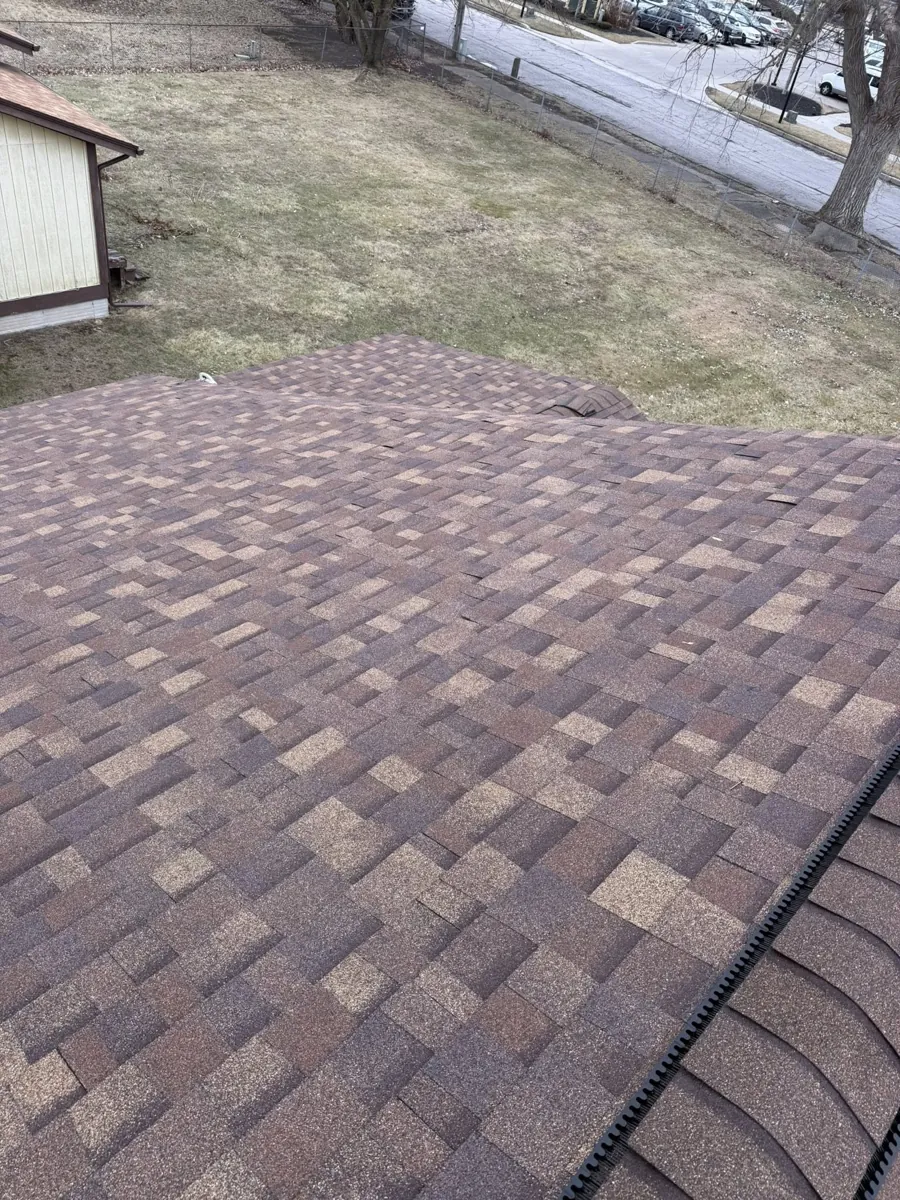 Finished roof by Big Horn Roofing, Napoleon OH roofing contractor